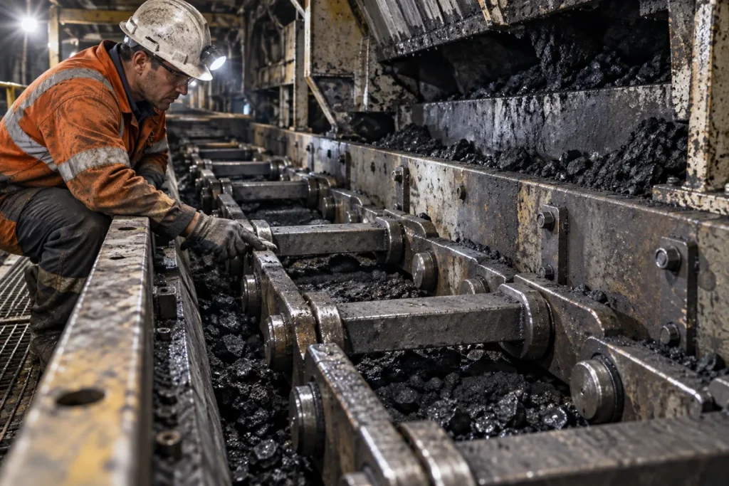 underground chain field inspection