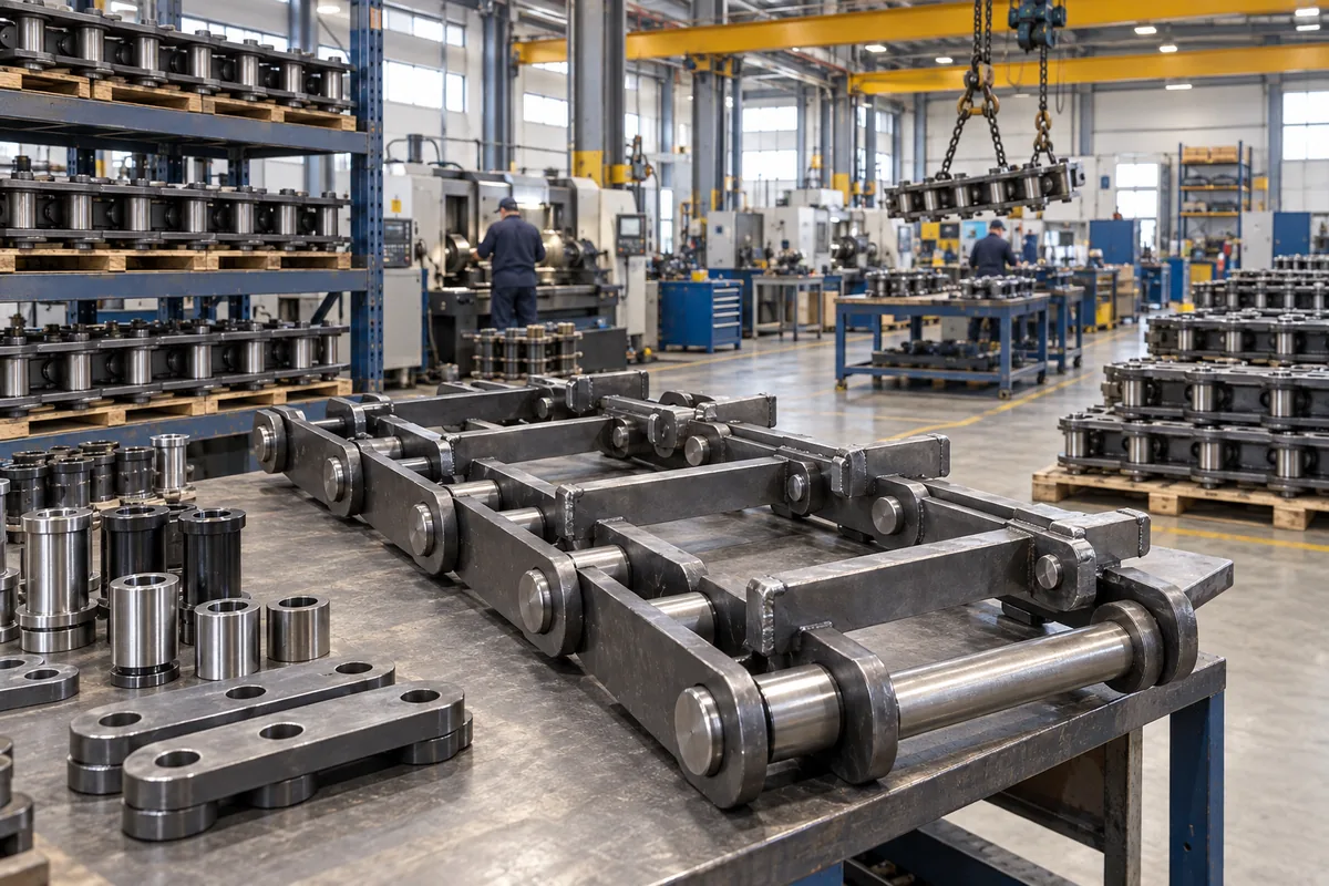 workshop feeder breaker chain manufacturing